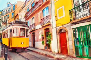 Lisbon tram